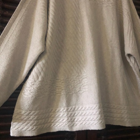 NWT 4X J.Jill Oatmeal Sweater Tunic Mixed Knit 3X - Picture 6 of 7